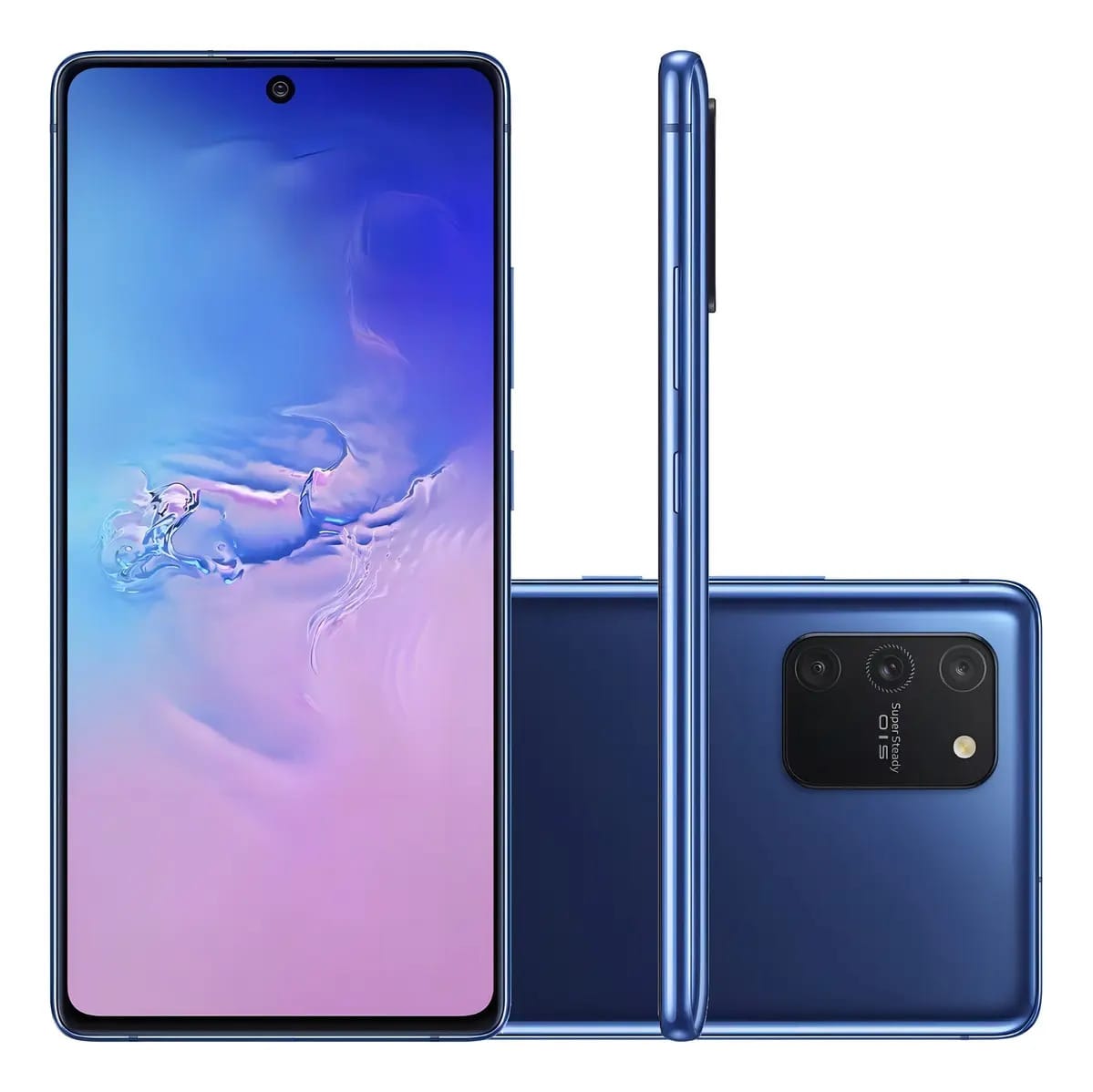 Smartphone Samsung Galaxy S10 Lite Tela 6.7 128gb 6gb Ram Cor Azul