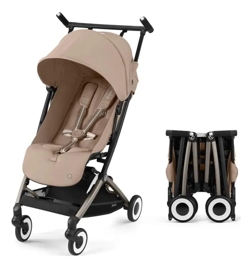 Carrinho de bebê de viagem leve Cybex Libelle 2 - bege