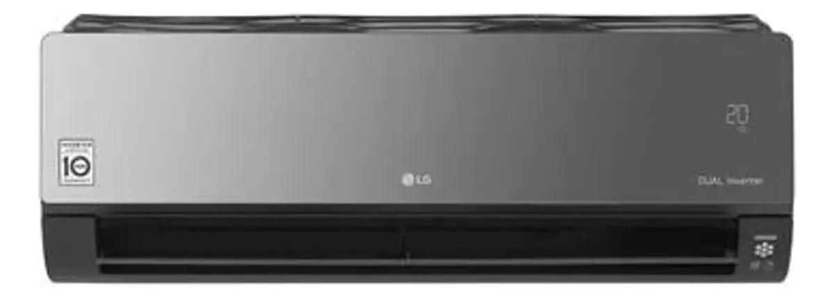 Ar condicionado inversor LG S4-w24k2rpe Artcool 6448w cor preto