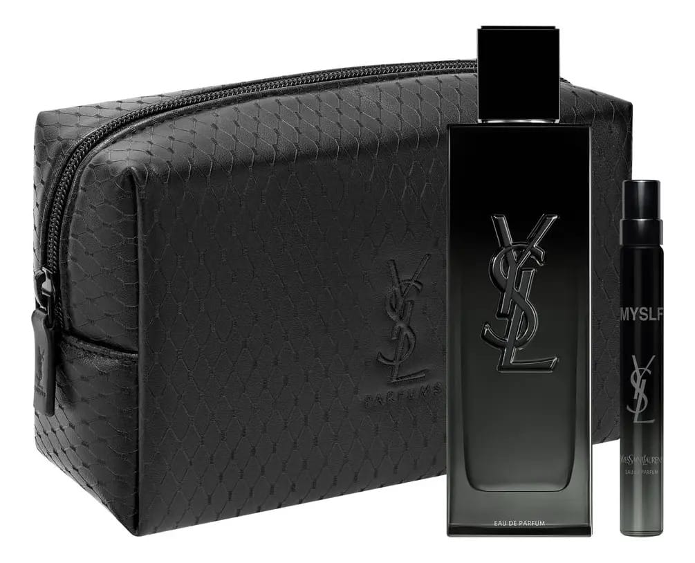 Conjunto de perfume masculino Yves Saint Laurent Myslf Edp 100ml