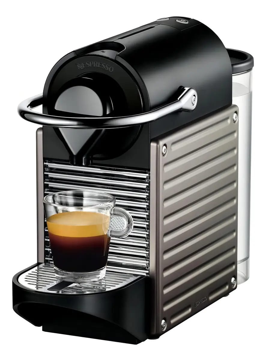 Nespresso Pixie automatic-bean-to-cup 110V Cinza