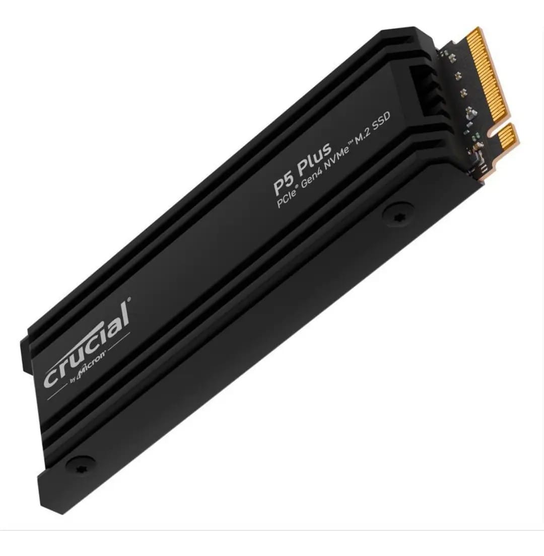 Ssd 2 Tb Crucial P5 Plus Nvme Pcie Gen4 X4 Leitura 6000mbs Cor Preto