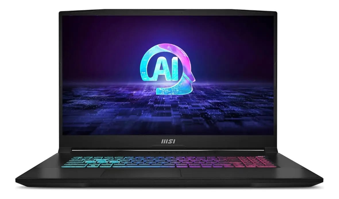 Notebook Gamer Msi Ryzen 7 32gb 1tbssd 17.3 Qhd Rtx 4070 8gb cor preto