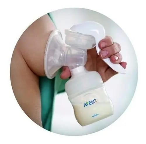Extrator De Leite Manual Com Mamadeira Pétala - Avent 125ml