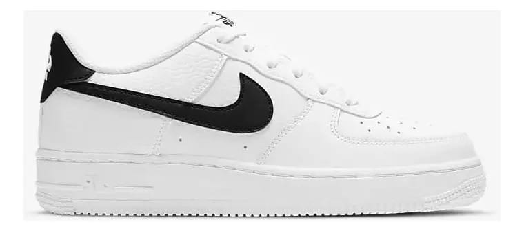 Nike Air Force 1 Branco/Preto Infantil