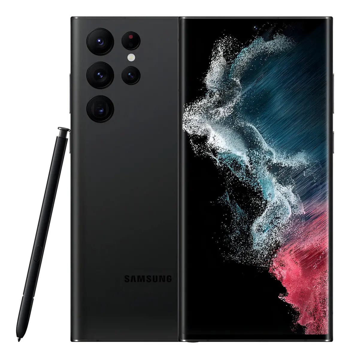 Samsung Galaxy S22 Ultra (Snapdragon) 5G Dual SIM 256 GB, preto fantasma, 12 GB de RAM