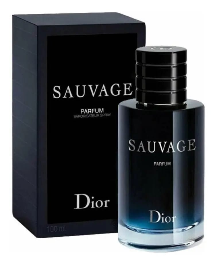 Spray de perfume Dior Sauvage para homens 3,4 onças