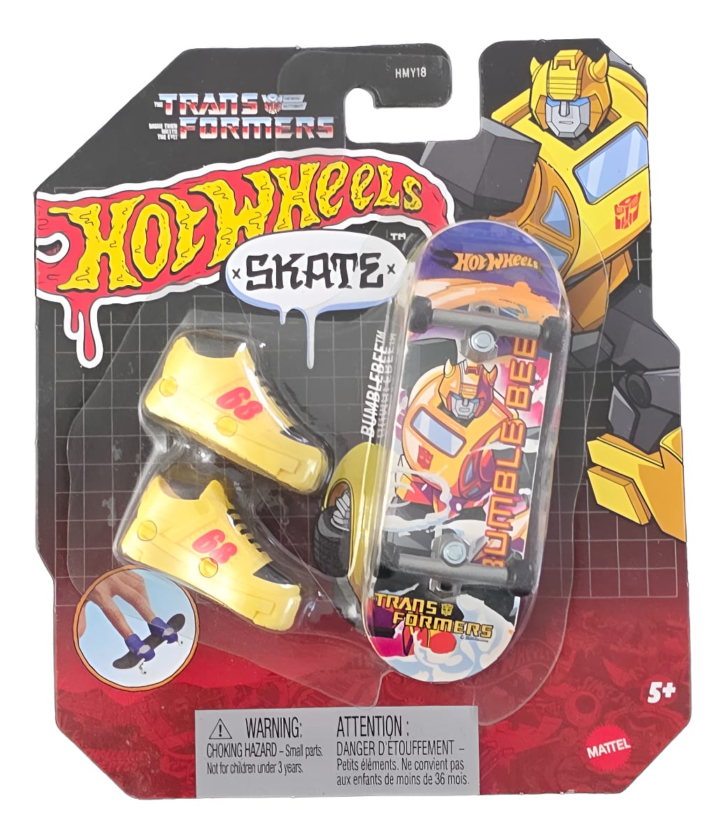 Hot Wheels Skate Bumblebee Laranja