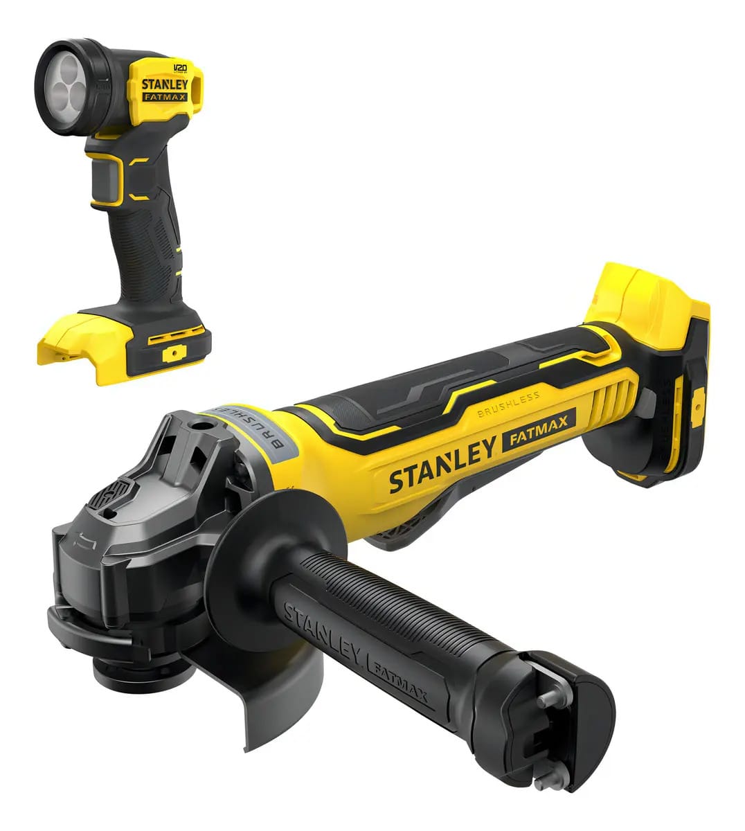 Lixadeira Esmerilhadeira Brushless Sbg700 Stanley Cor Amarelo