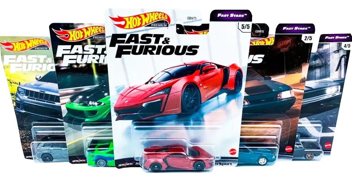 Fast & Furious Fast Stars Hot Wheels 2021