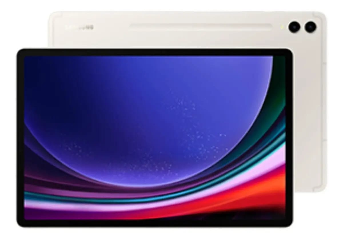 Tableta Android Samsung Galaxy Tab S9+ Plus (12,4\, Wi-fi), S Pen Incluido (beige, 512 Gb De Almacenamiento Y 12 Gb De Ram)