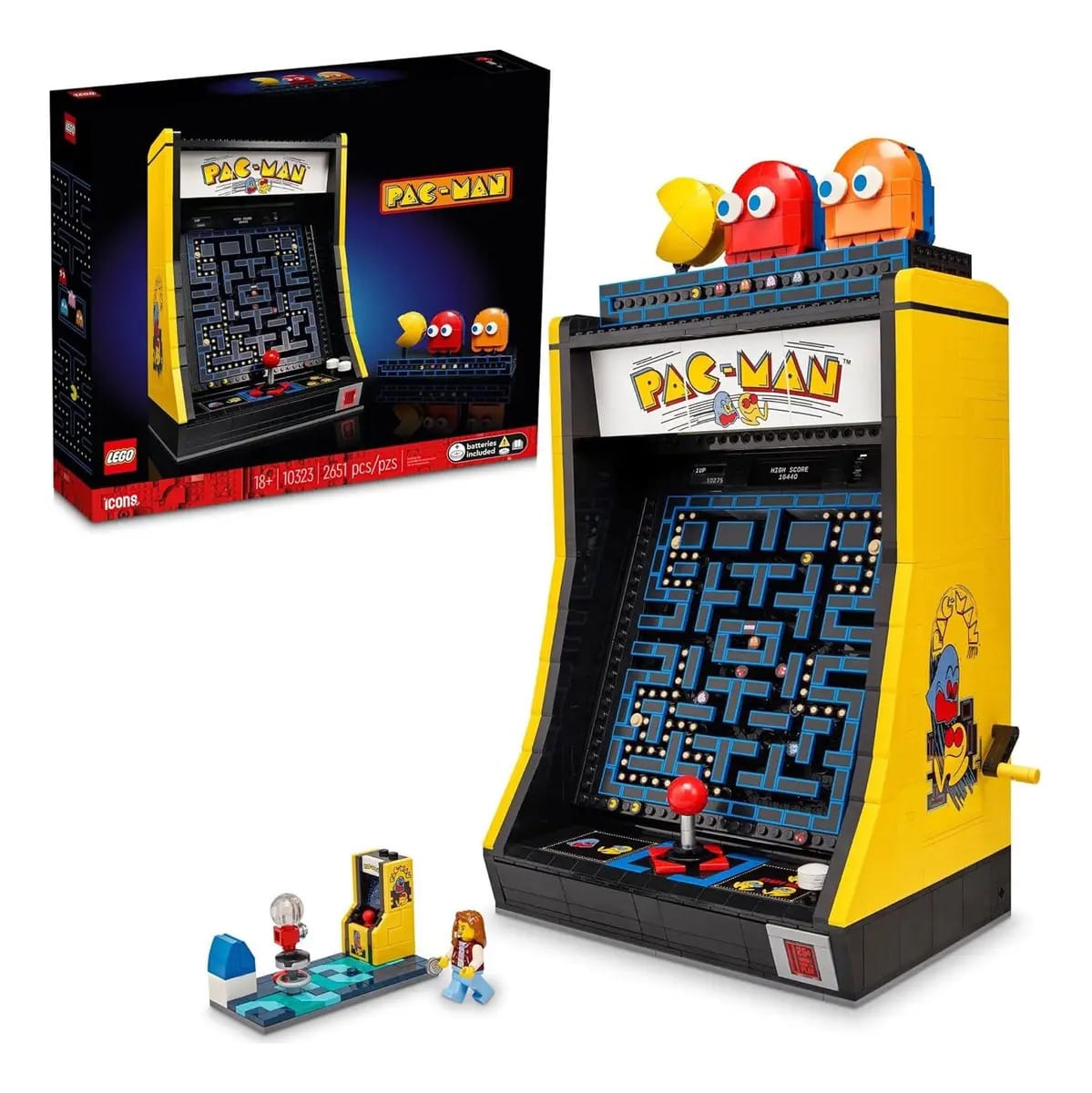 Lego Icons Arcade Pac-man 10323 - Conjunto de construção retrô