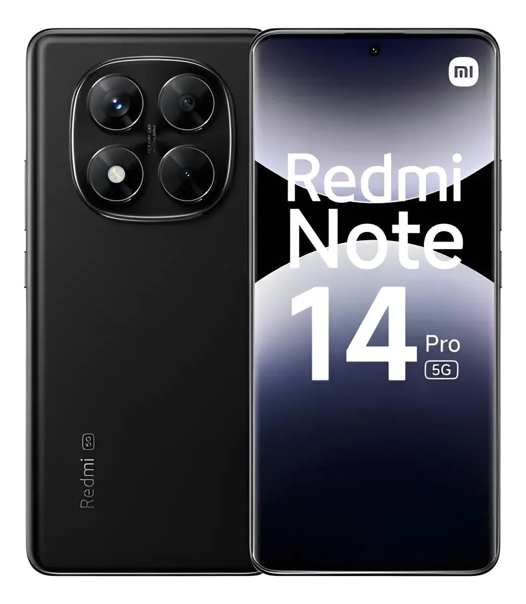 Xiaomi Redmi Note 14 Pro 5g 256gb 8gb Global + Nfc Cor Preto Estelar