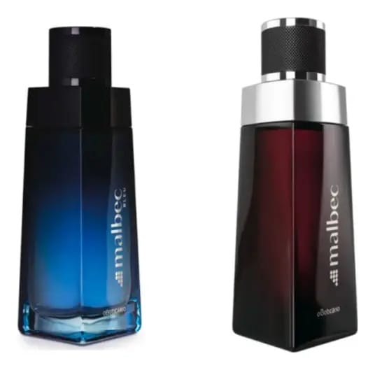 Eau de Toilette O Boticário Malbec Masculino Tradicional e Bleu