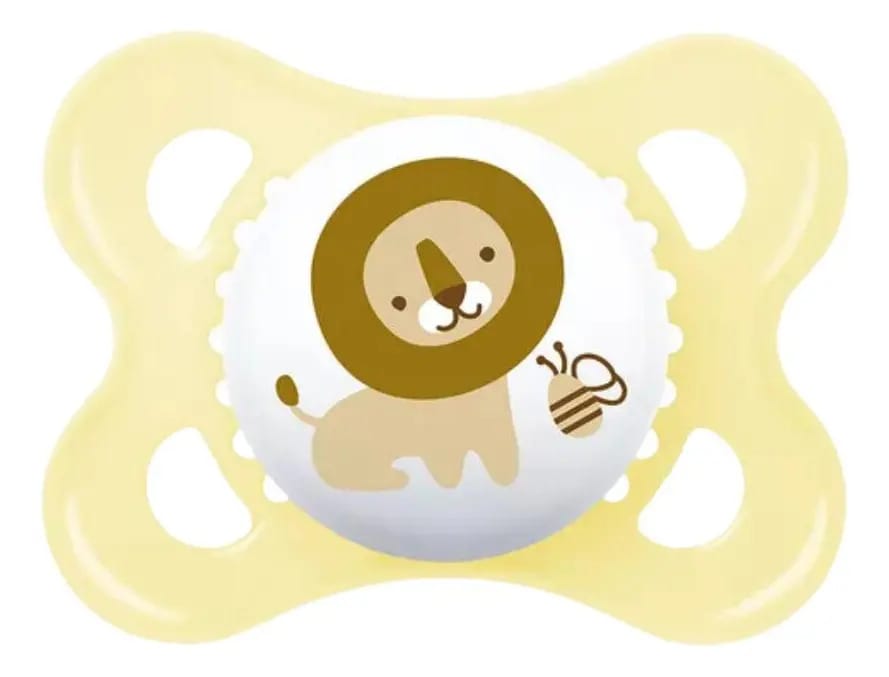 Chupeta Leão Amarelo (0-6 Meses) - Mam