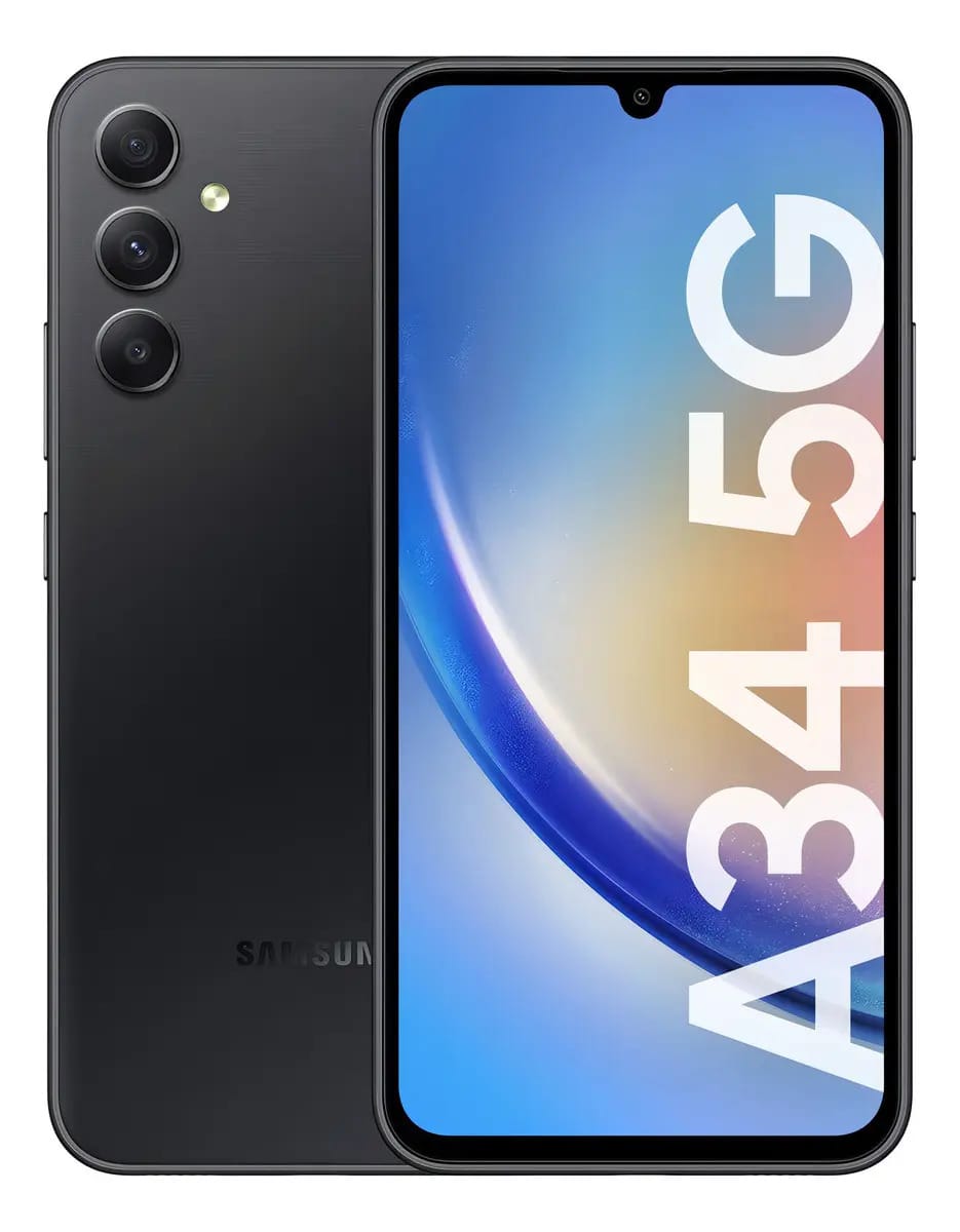 Samsung Galaxy A34 5G 5G Dual SIM 128 GB preto 8 GB RAM