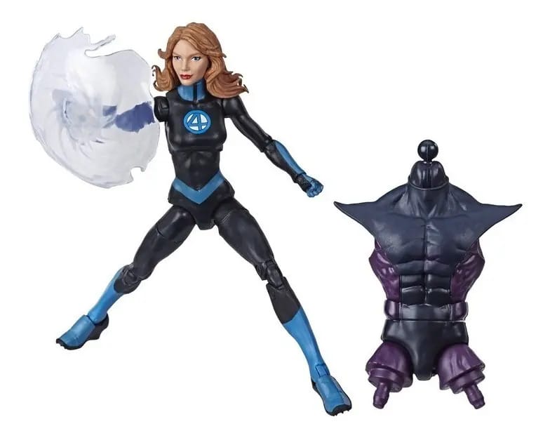 Marvel Legends Quarteto Fantástico Mulher Invisível Hasbro