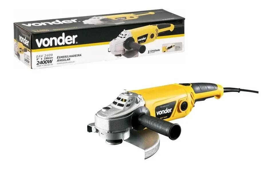 Esmerilhadeira Angular 9 Polegadas Vonder 2400w Eav2409