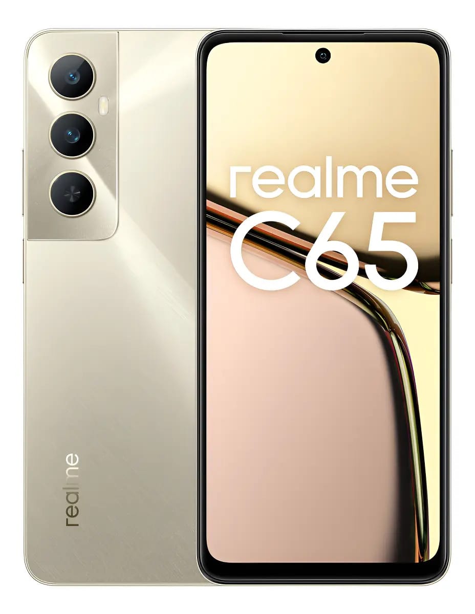 Realme Realme C61 256GB 8GB RAM Dourado