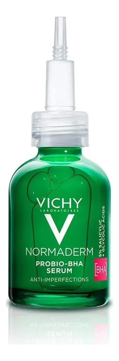 Sérum anti-imperfeição Vichy Normaderm Probio-BHA 30ml Horário de aplicação Dia/Noite Tipo de pele Todos os tipos de pele