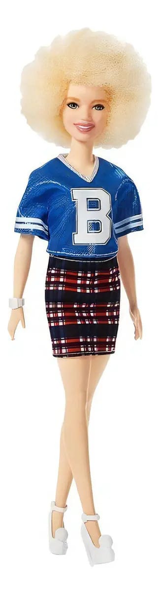 Barbie fashionistas 91 white afro