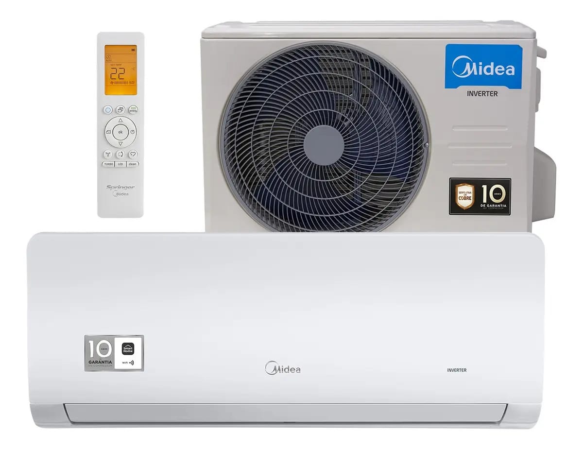 Ar Condicionado Inverter Midea Xtreme Save Connect 9.000 Btus Frio R-32