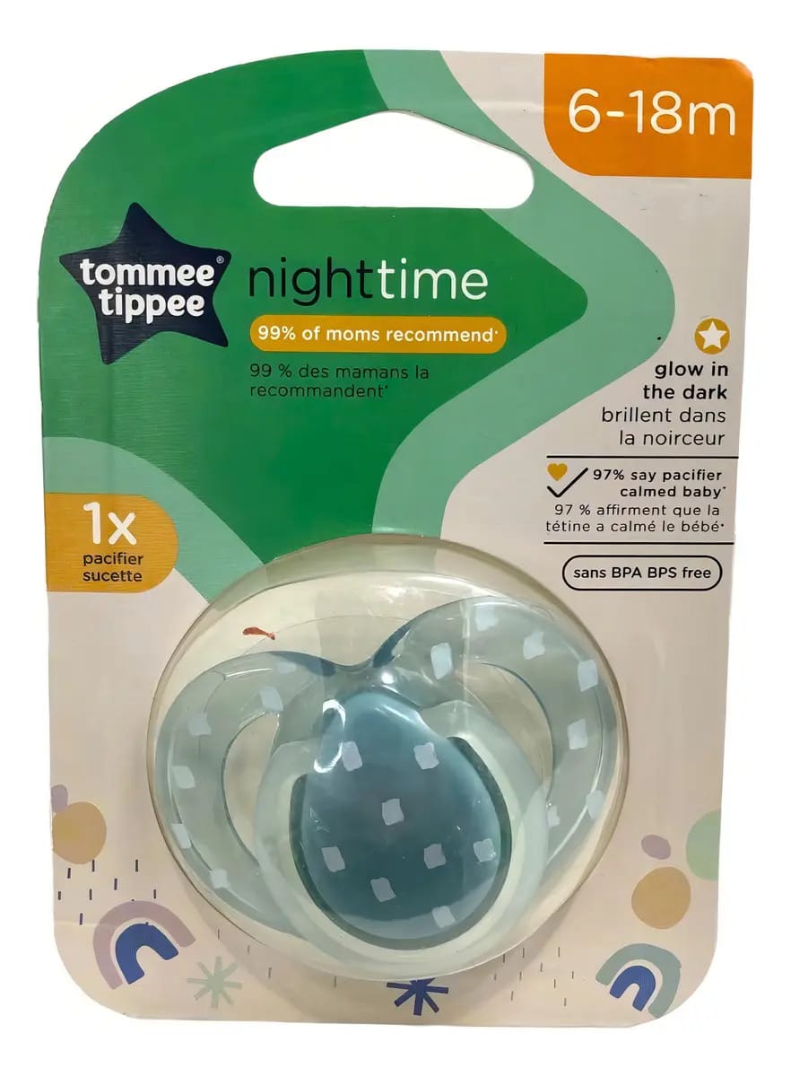 Cupon de bebê Tommee Tippee Night Time de 6 a 18 meses, cor verde