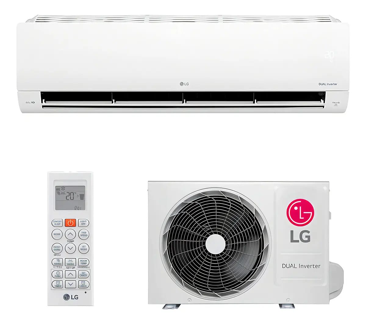 Ar Condicionado LG Dual Inverter Voice 9000 Btus Frio