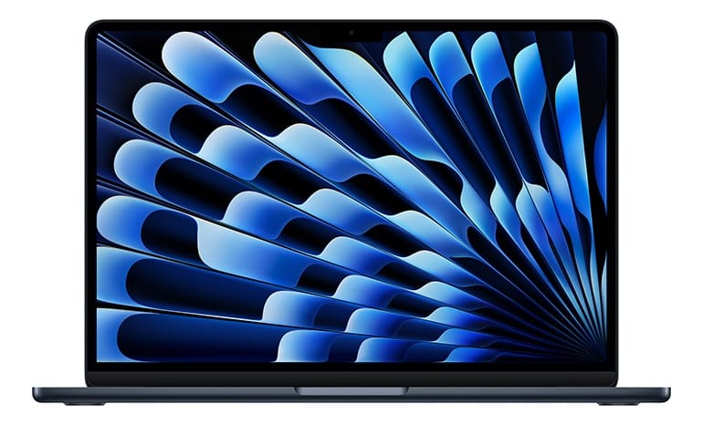 Chip Macbook Air de 13 polegadas SSD M4 de 512 GB - azul meia-noite azul meia-noite