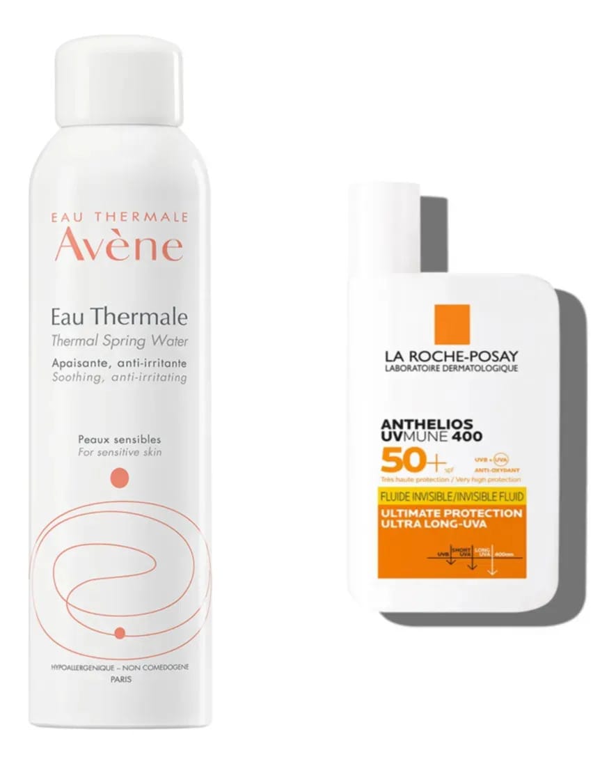 Limpador facial de pele Avene Avene Água termal 3ooml