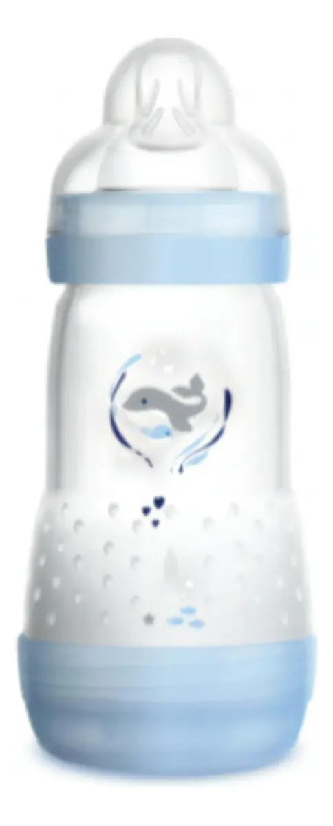 Mamadeira Easy Start 260 Ml 2m+ Mam - Azul