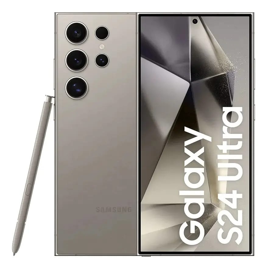 Celular Samsung Galaxy S24 Ultra, 256gb, 12gb De Ram, Tela De 6.8 , Galaxy Ai Titânio Cinza