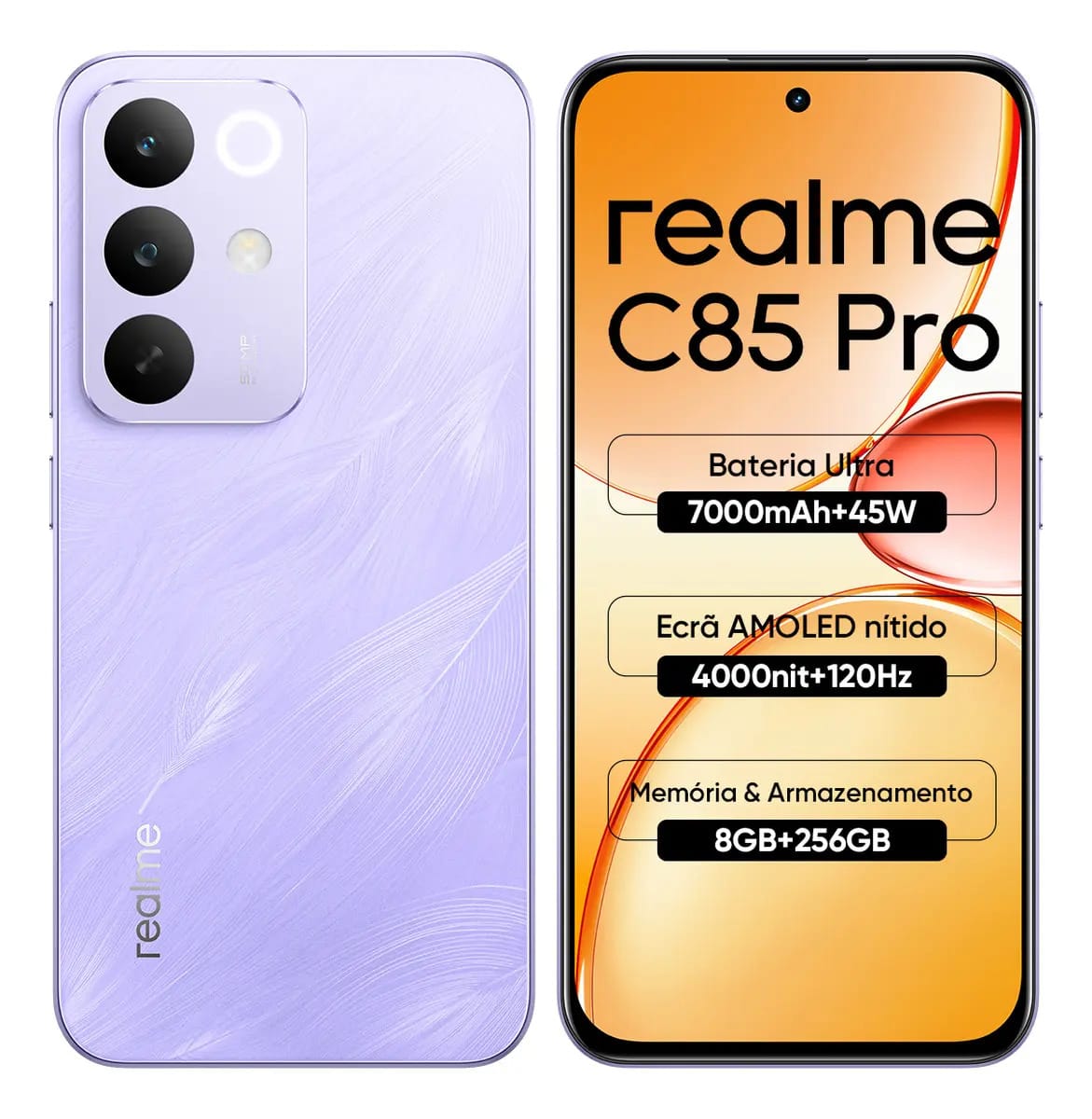 Realme Realme C85 256GB 8GB RAM Violeta
