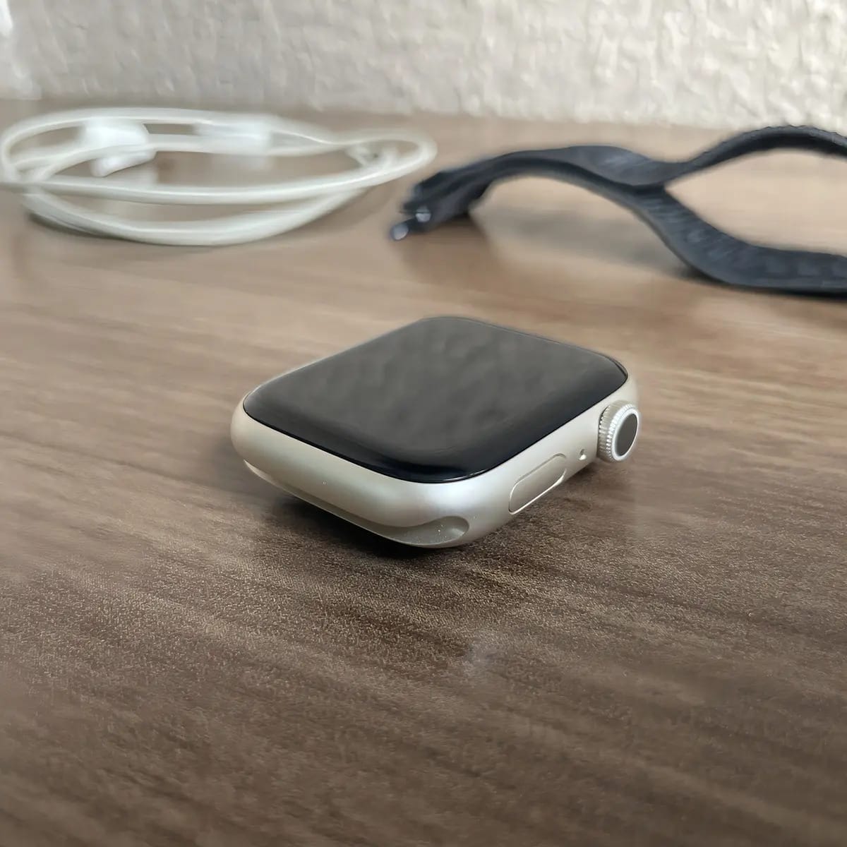 Apple Watch Série 9 45mm - Aluminum Applecare+ Até Out/2025 Pulseira Preto