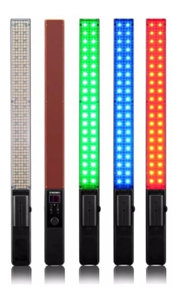 Iluminador De Led Bastão Yongnuo Yn360 Rgb Estrutura Branco Preto