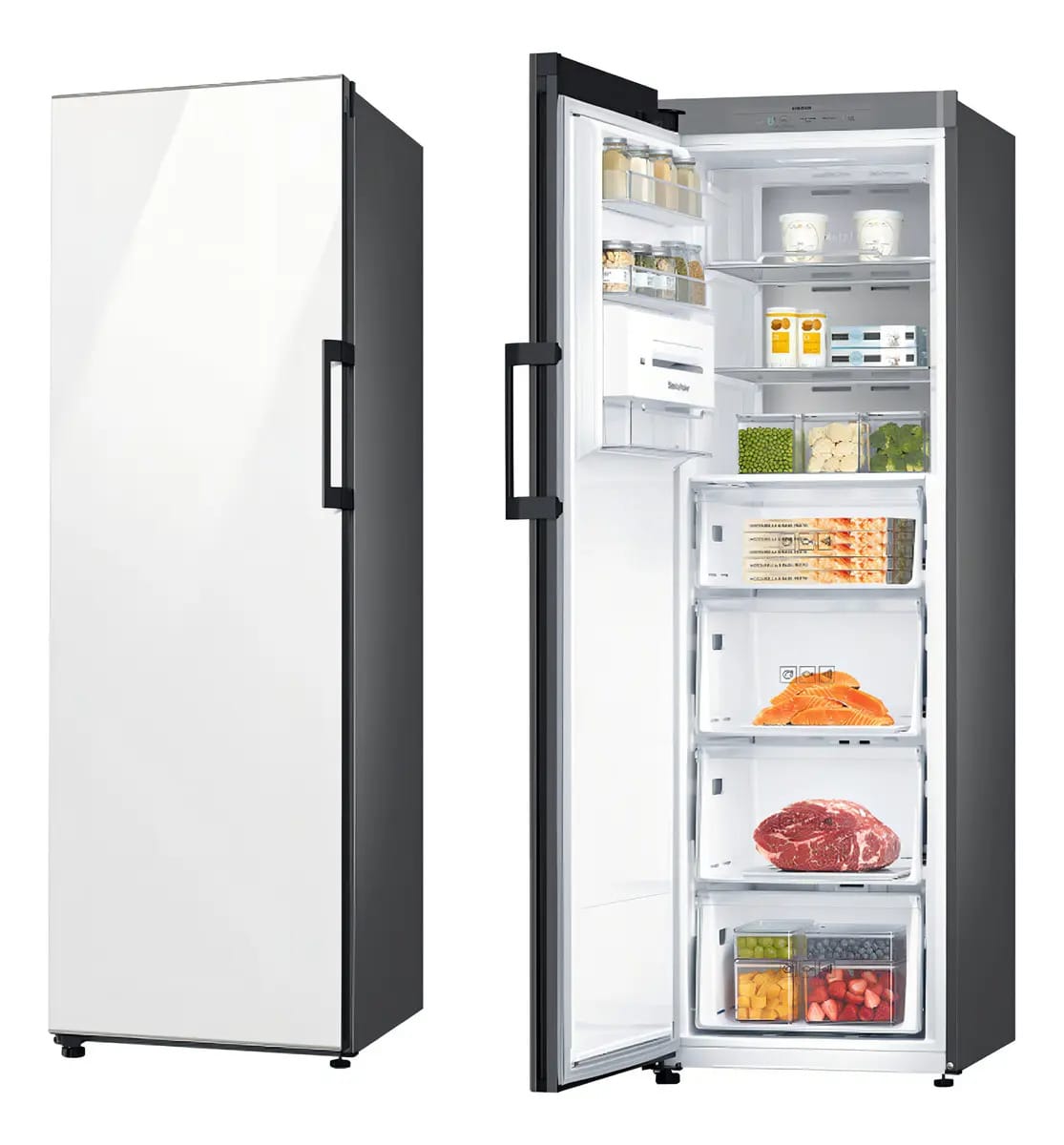 Refrigerador Samsung Bespoke Inverter 315l No Frost Dimm, cor branca