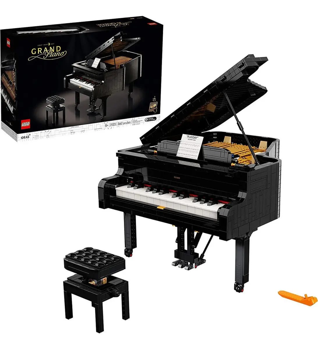 Lego Ideas 21323 - Grand Piano - rega! 3662 Grand Piano