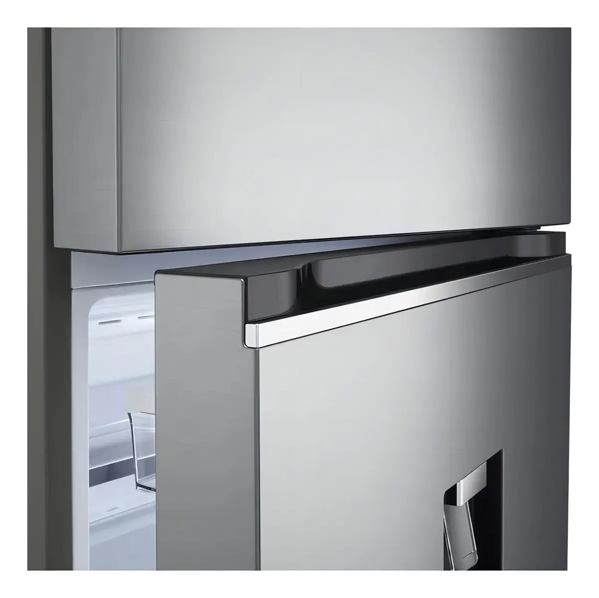 Refrigerador LG 394lt Door Cooling GT39sgp1 prateado, cor cinza