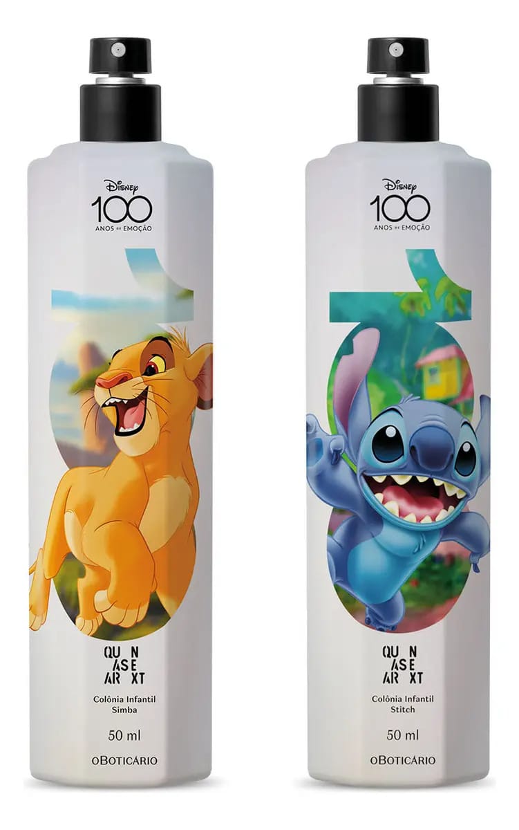 O Boticário Quasar Next Disney100 Kit Duo Colônia Infantil