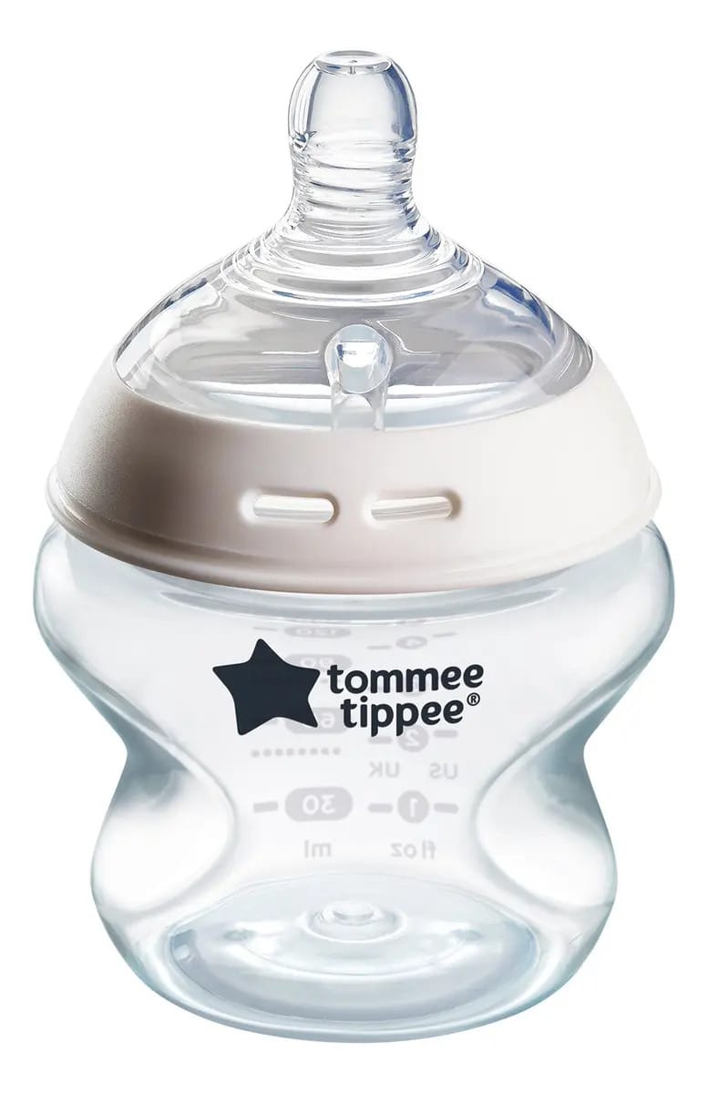 Frasco autoesterilizável Tommee Tippee Natural Start 150ml branco