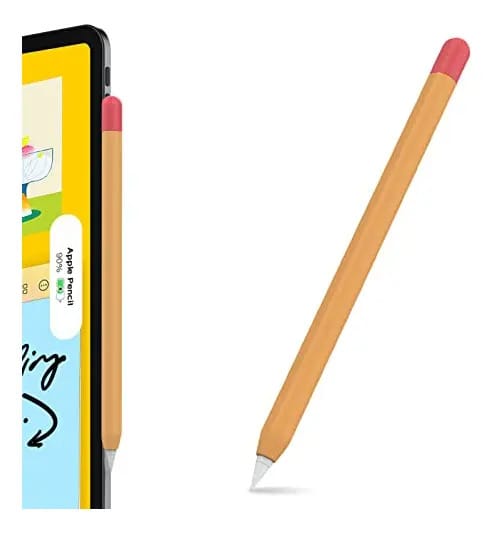 Capa de silicone compatível com Apple Pencil