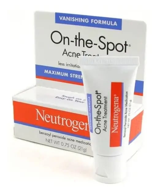 Tratamento de acne no local com Neutrogena 21g
