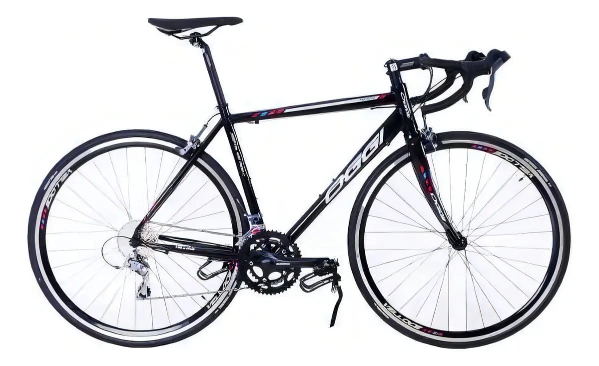 Bicicleta de rota Oggi Velloce 300 2017 R28 tamanho do uadro 15" - preto/branco