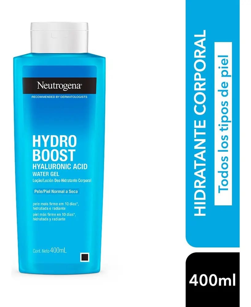 Crema Corporal Gel Neutrogena Hydro Boost Water Gel X 400 Ml.