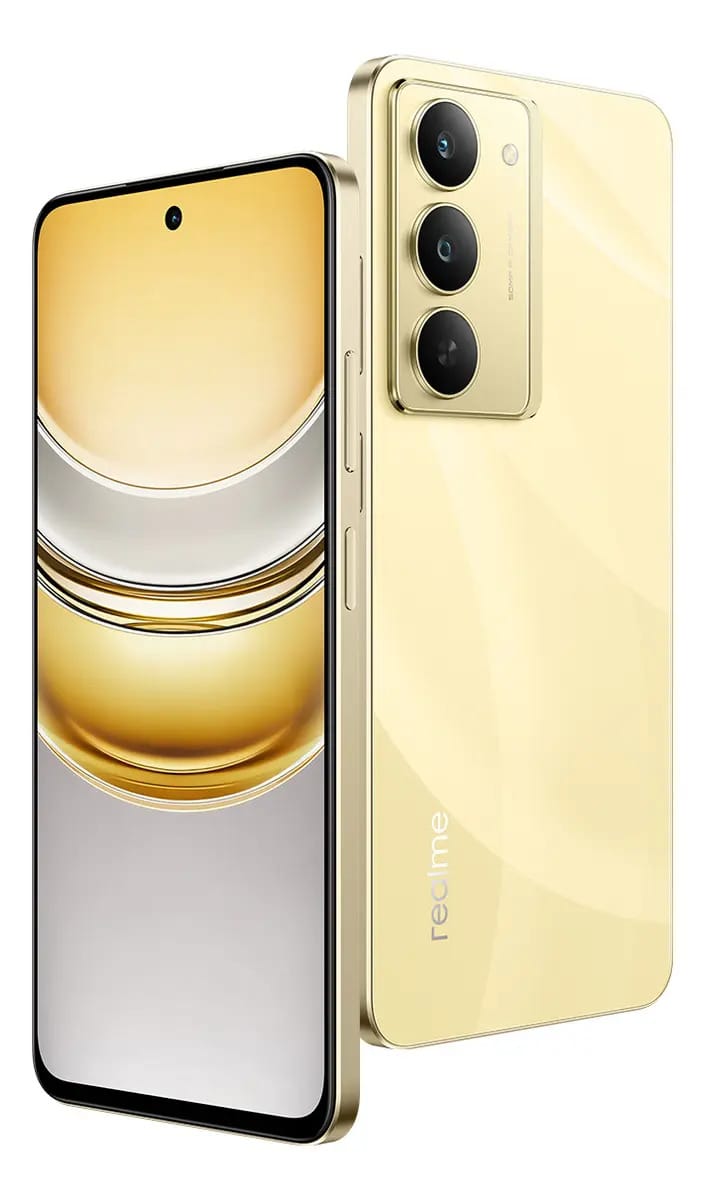 Realme Realme C75 256GB 16GB RAM Dourado Reluzente