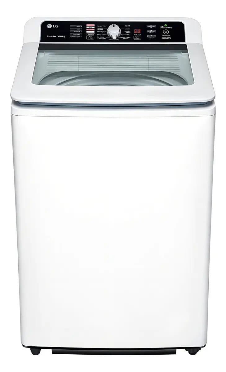 Máquina de lavar automática LG hasta 16kg - branco