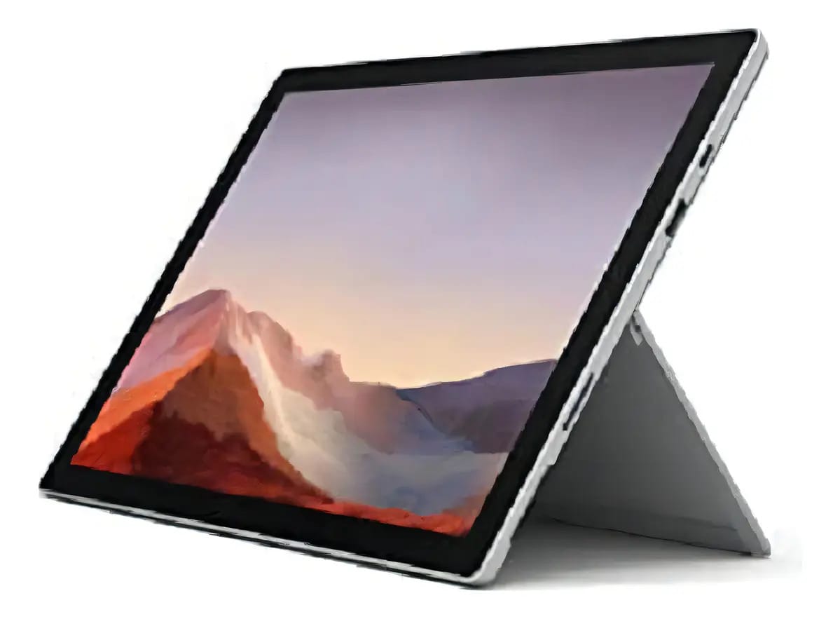 2 em 1 Microsoft Surface Pro 7 VDV-00001 Prateado 12.3" 2736 px x 1824 px disco Híbrido 128 GB 128 GB Intel 8GB de Ram