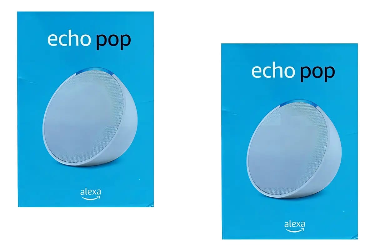 Amazon Alexa Echo Pop White