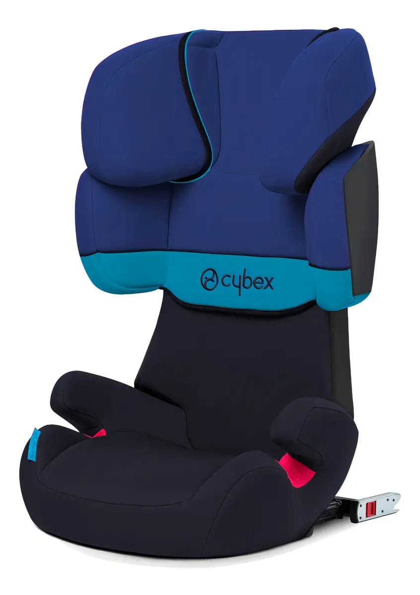 Cadeirinha de bebê Cybex Silver Solution X-Fix lua azul
