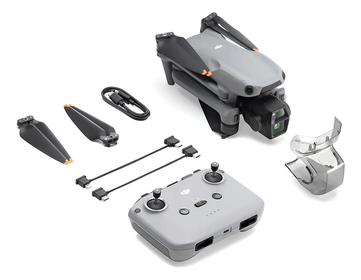 Drone Dji Air 3s (dji Rc-n3) Cor Cinza